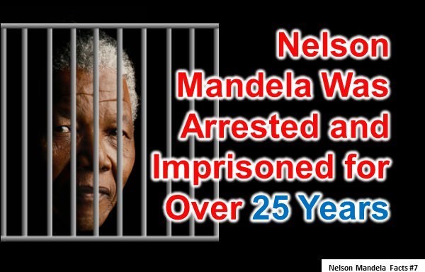 Nelson mandela facts