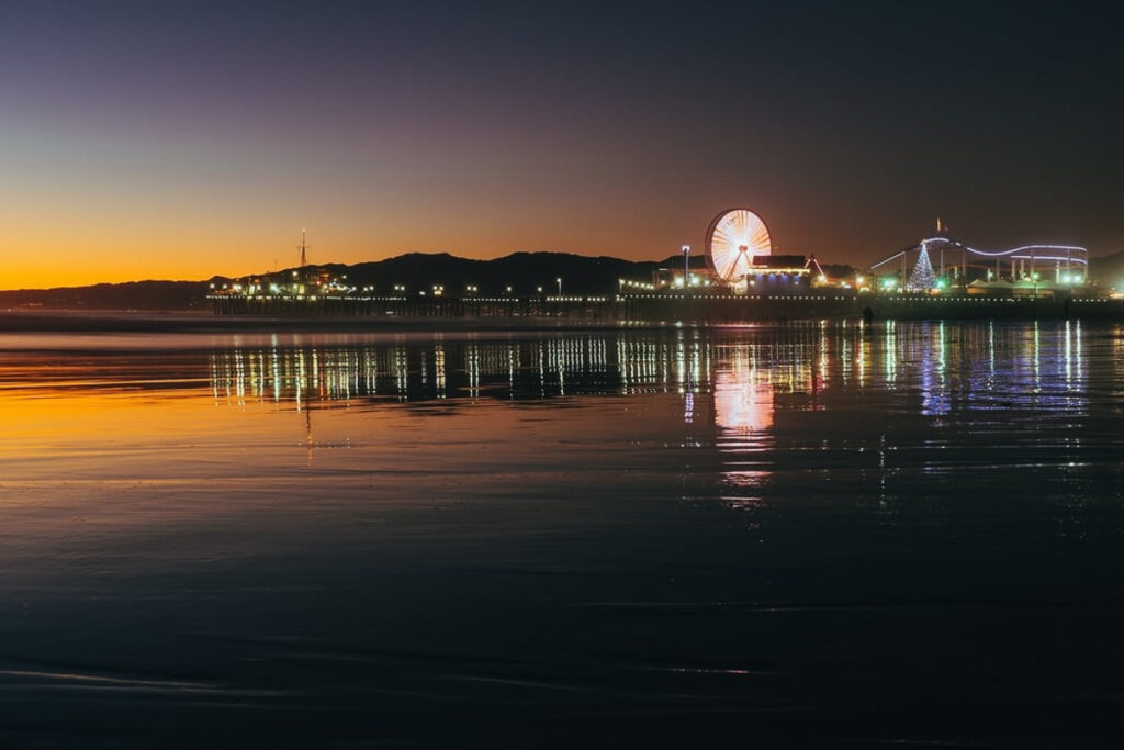 Santa_Monica_Pier_Sunset_Los_Angeles_California