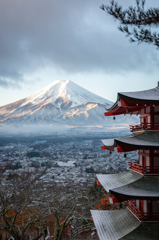 25 Interesting Facts About Mount Fuji Most People Don't Know (2022) 6 pagoda and mount fuji