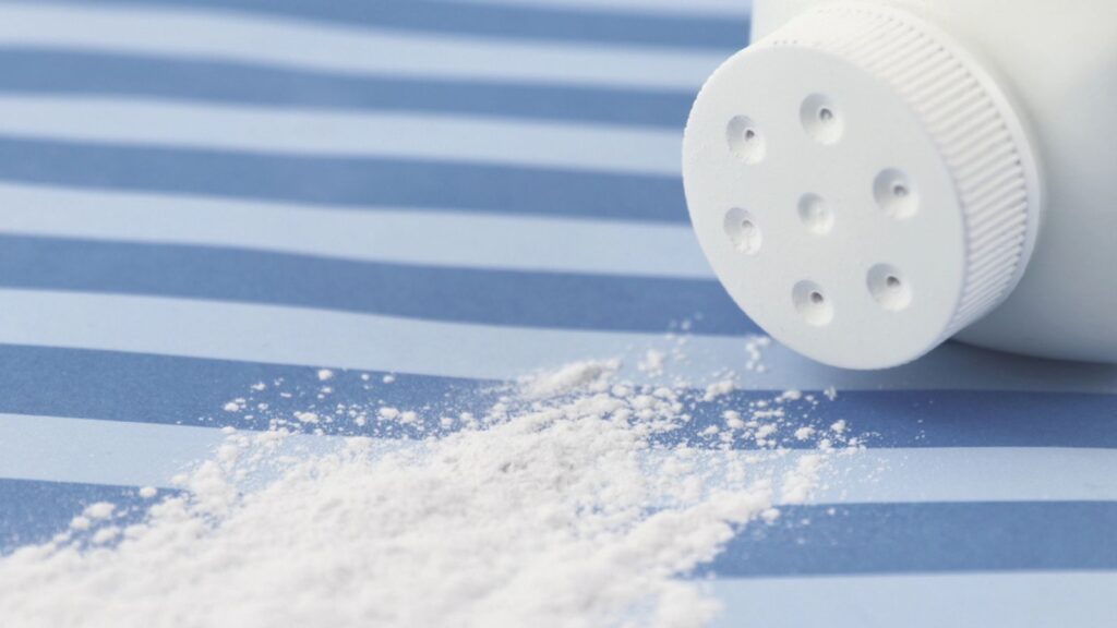 An Image of a Talcum powder