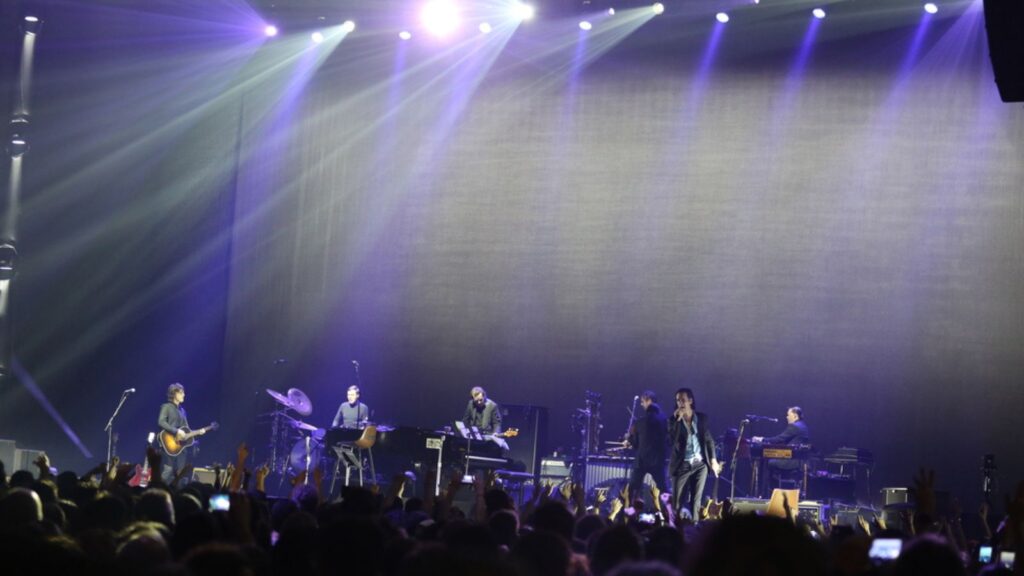 Artists Performing in a musical concert