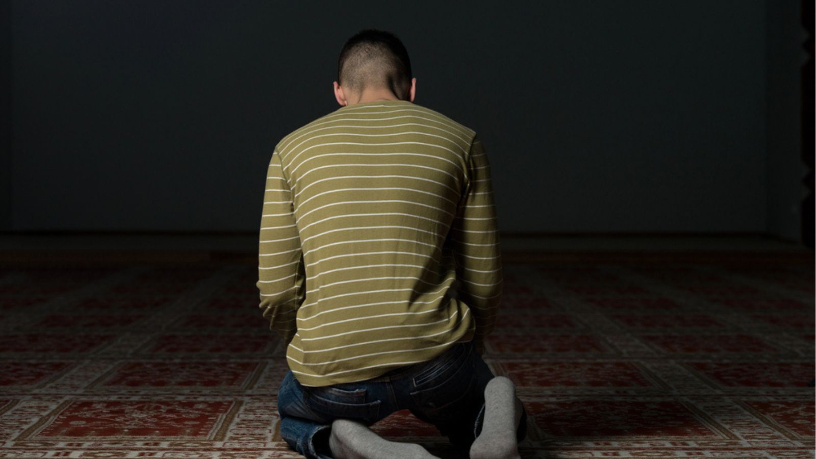 Humble Muslim Prayer