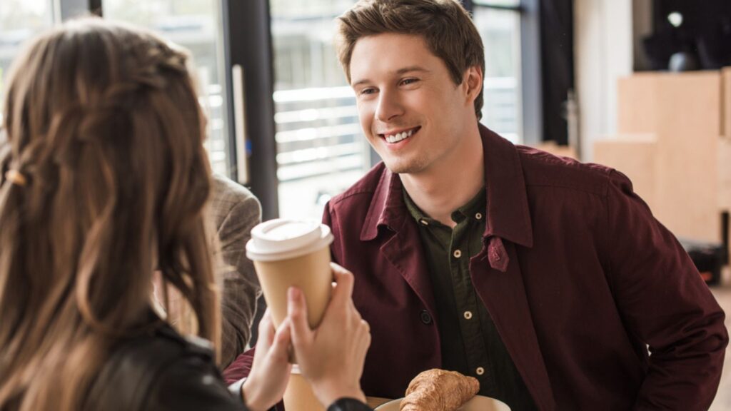 Male partner Listening to female Partner