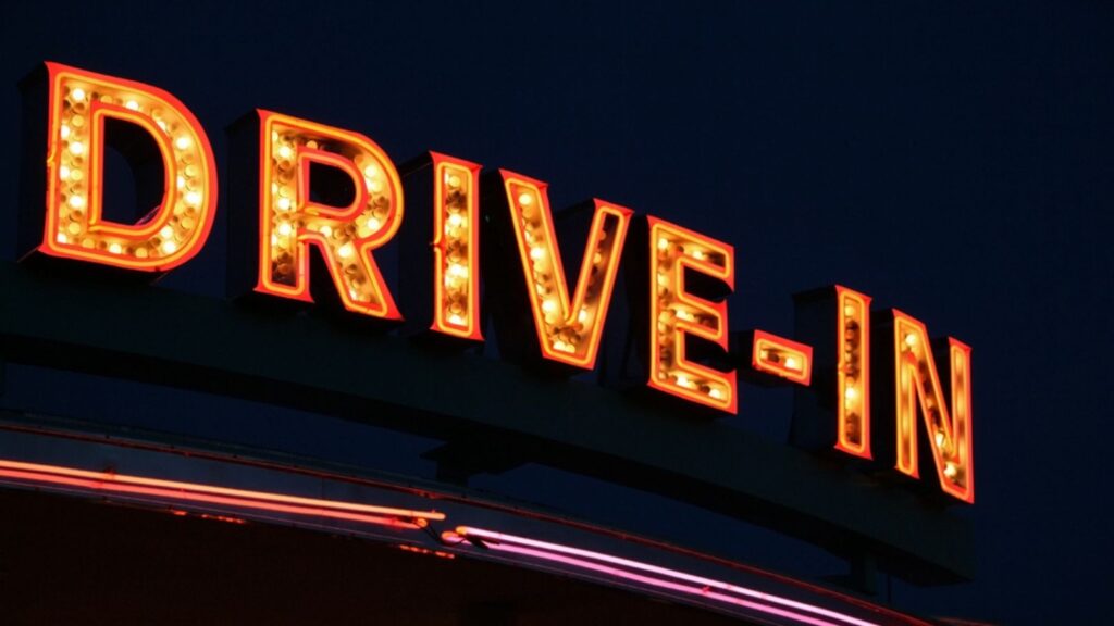 drive in sign