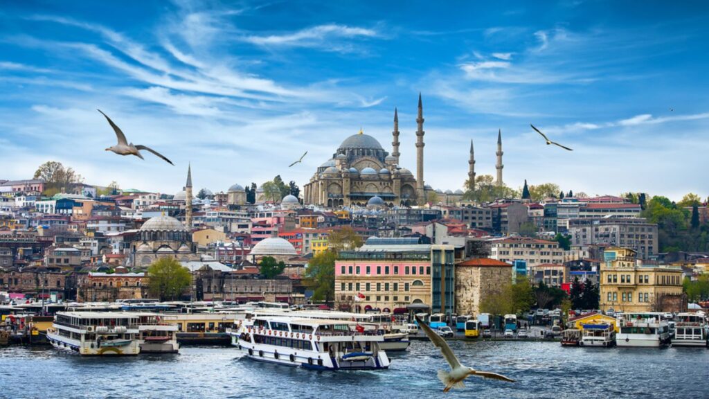 Istanbul the capital of Turkey
