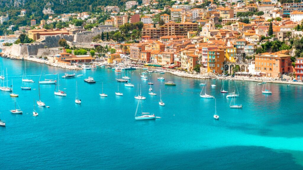 Luxury resort Villefranche, french riviera, Provence