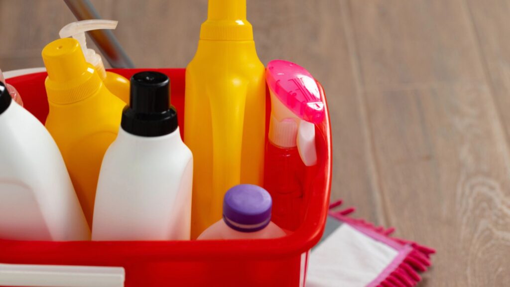 People hide money and important things in Inside of Old Cleaning Product Bottles