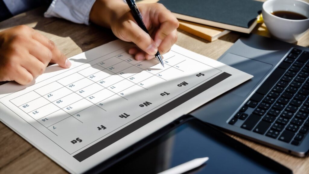 Agenda Activity Information Calendar Events and Meeting Appointment