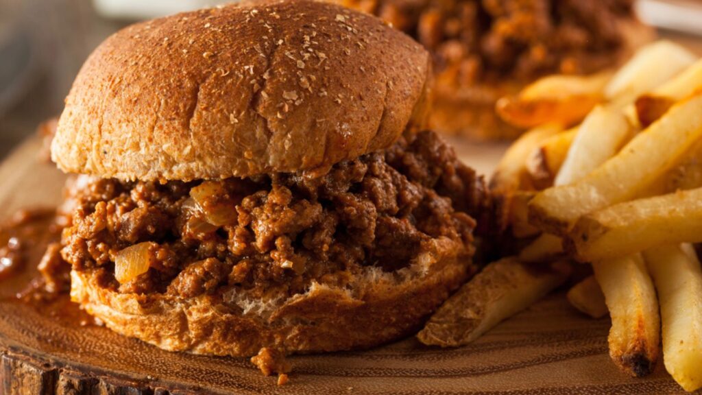 Homemade BBQ Sloppy Joe Sandwiches