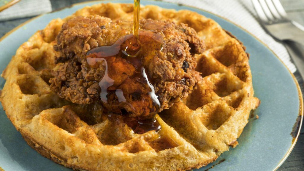 Homemade Southern Chicken and Waffles