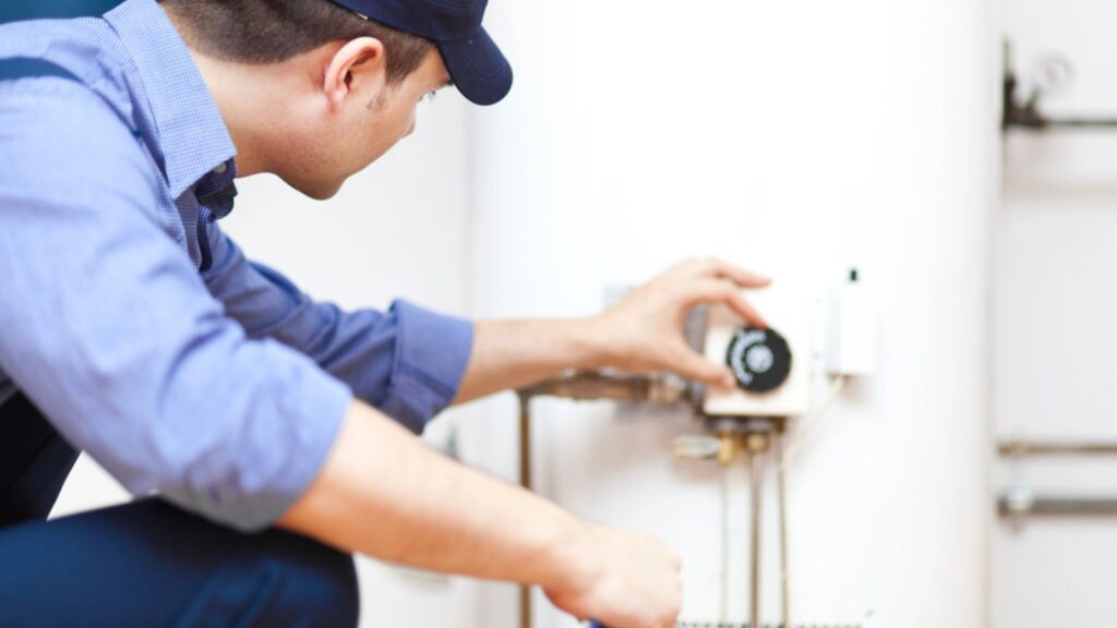 Hot-water heater service