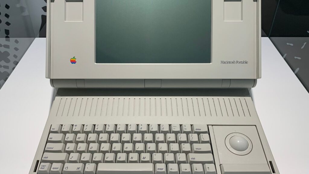 Apple Museum (Prague) Macintosh Portable (1989)