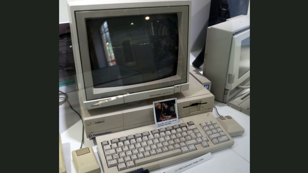 Commodore amiga, personal computer, 1985 (1986)