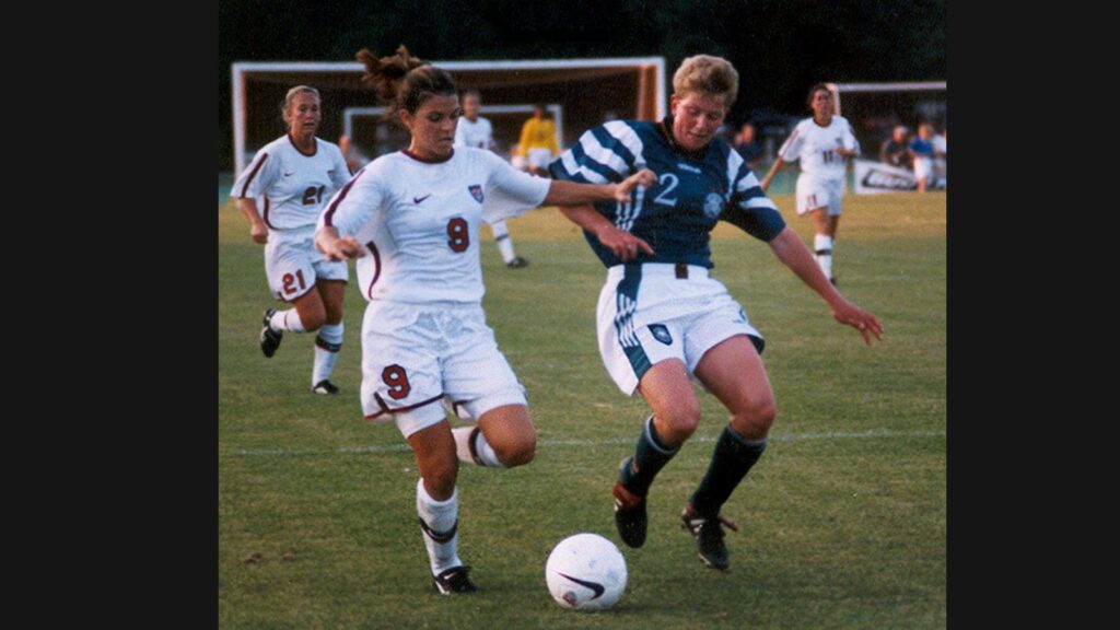 Mia Hamm VS Germany in St.Louis 1997