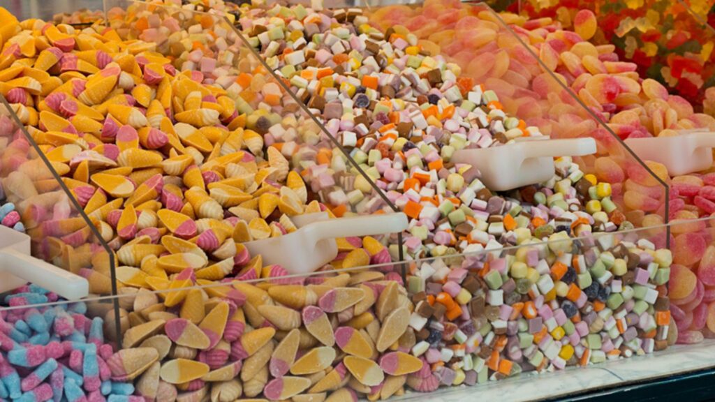 Pick and mix candies