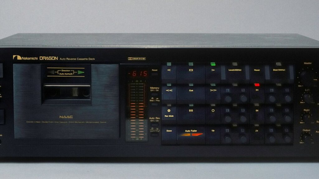 Platine cassette Nakamichi Dragon