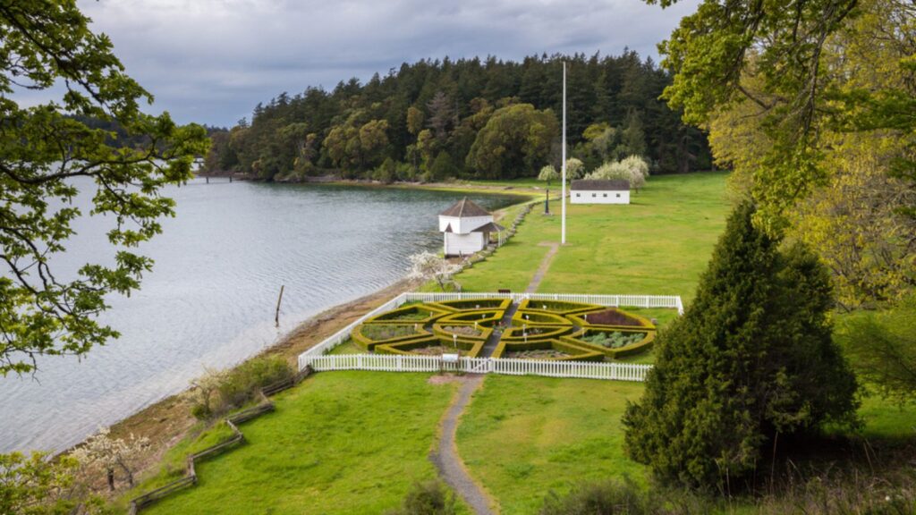 Historic English Camp on San Juan Island, Washington
