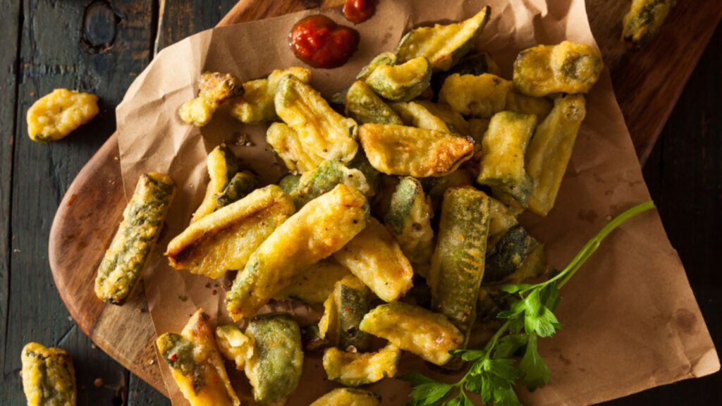 Homemade Fried Zucchini Fries