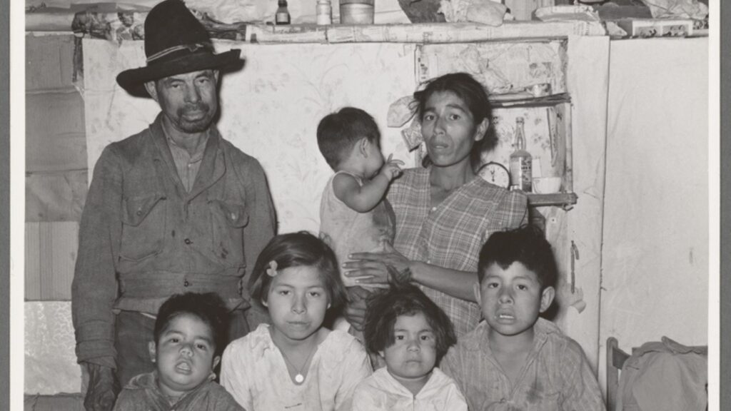 Mexican family. San Antonio, Texas
