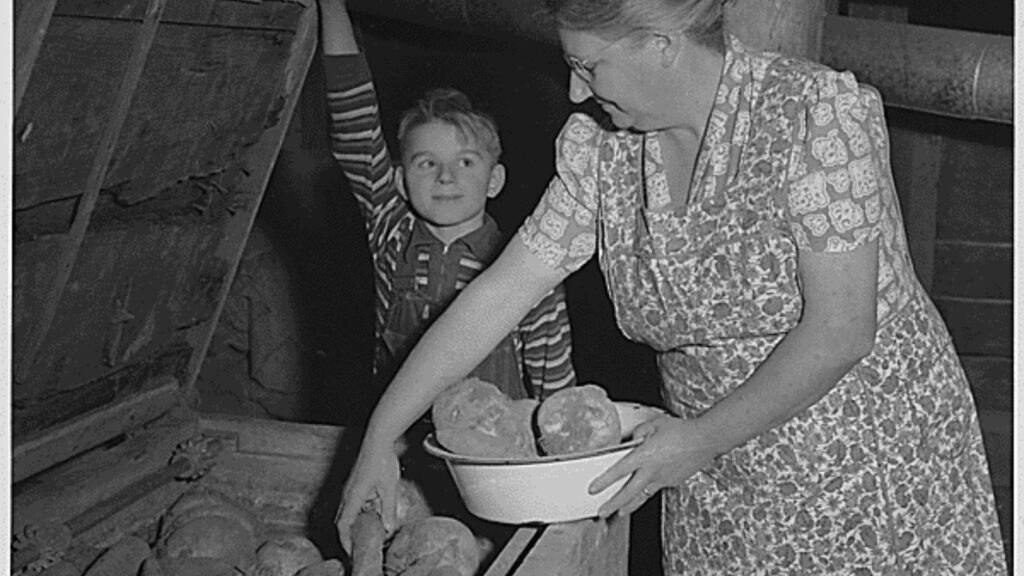 Planning for an adequate home grown food supply brought to this New York woman,