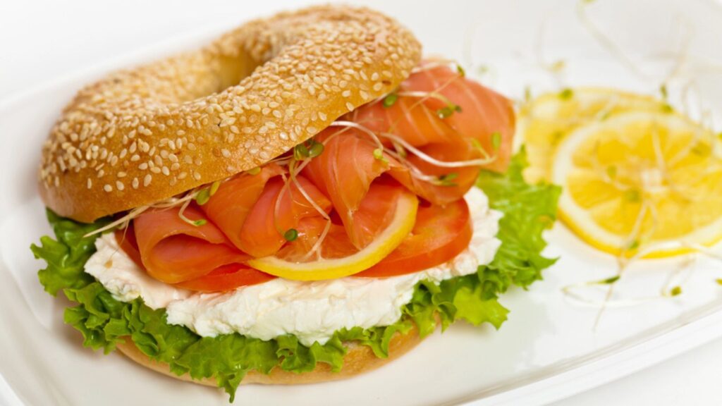 Smoked Salmon Sandwich