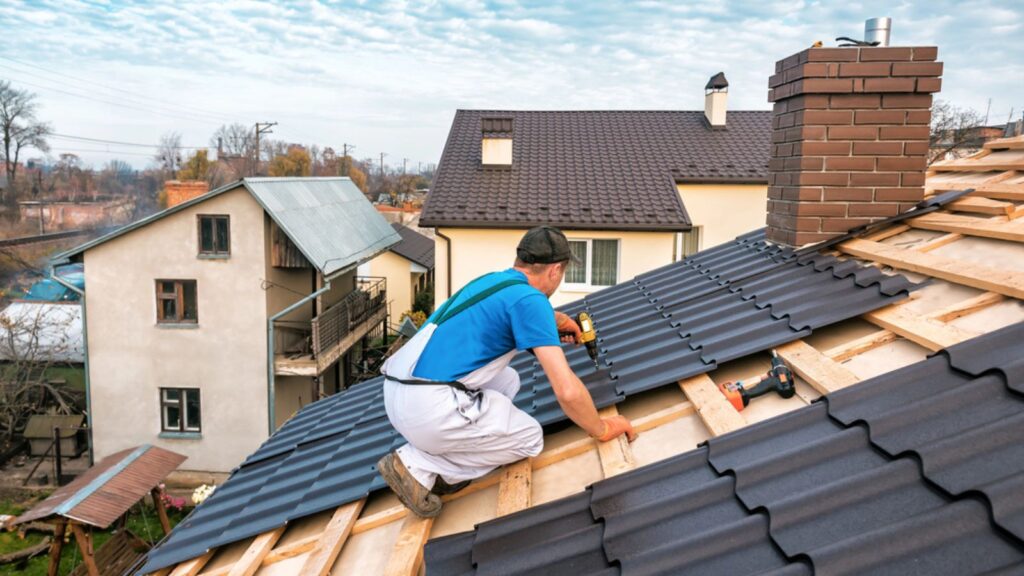 Professional roof master repair metal tile