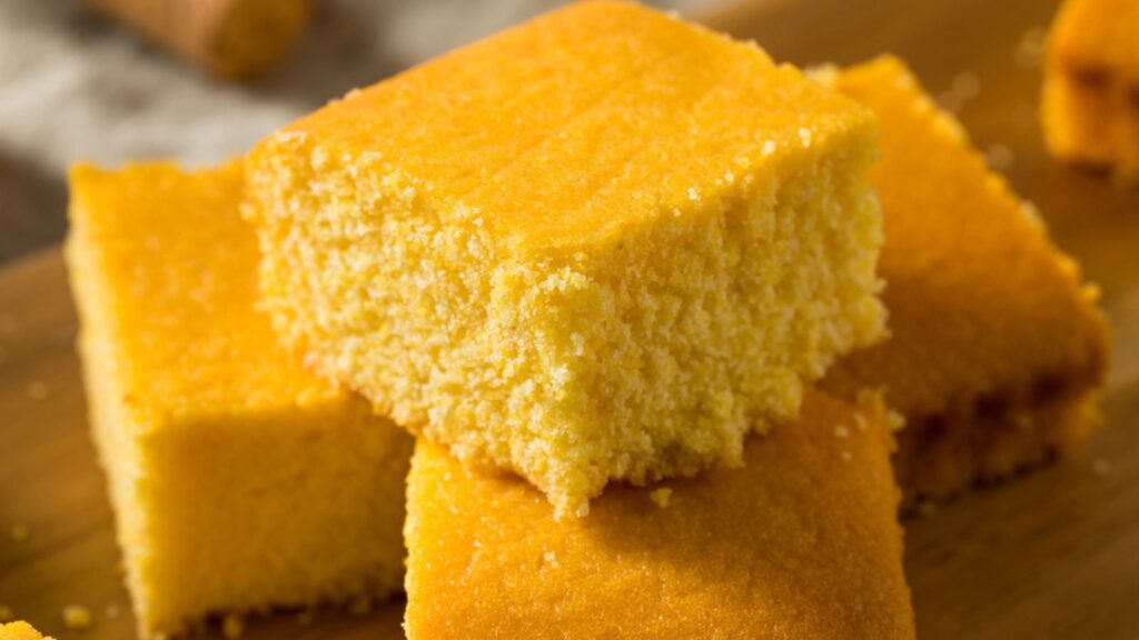 Homemade cornbread