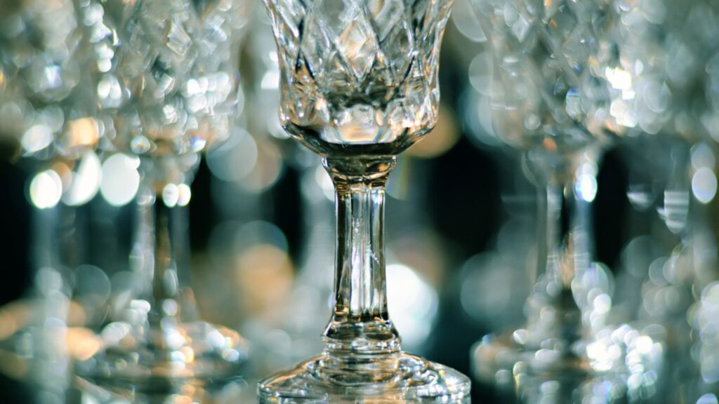 crystal glassware