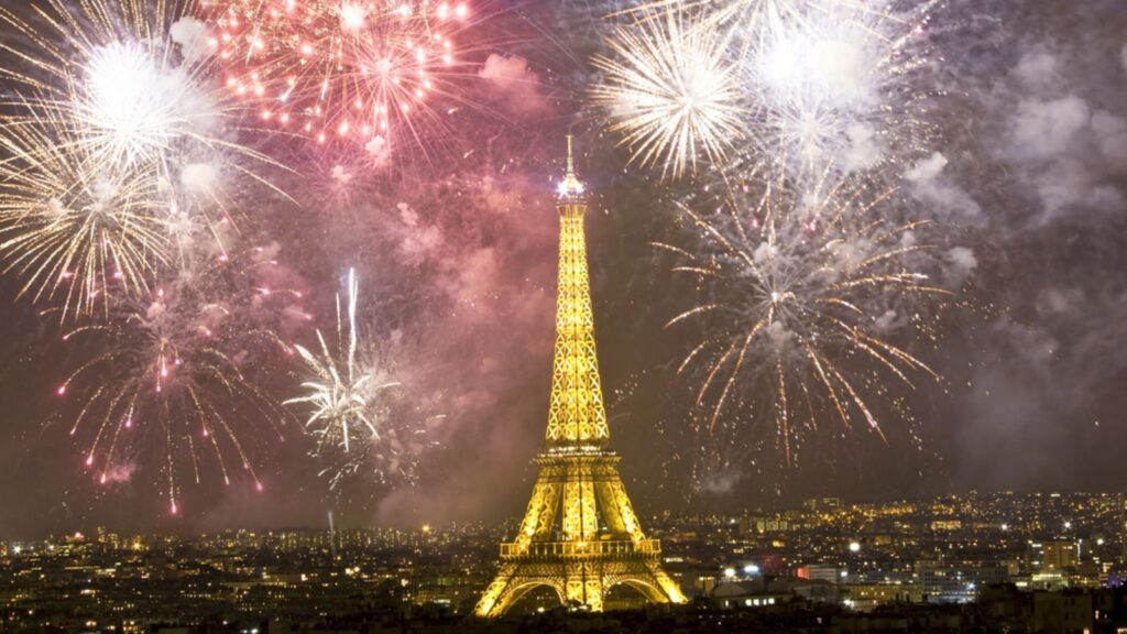Celebrating New Year's Eve in Paris