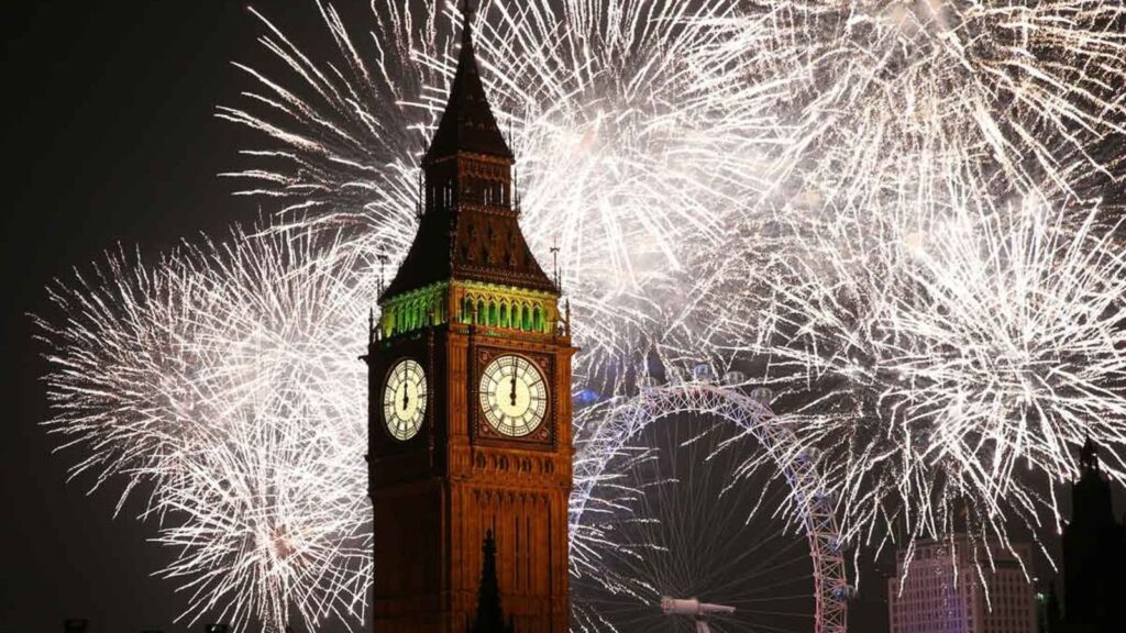 London in New Year's Eve